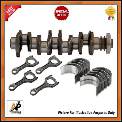 FOR BMW 2.0 N47 DIESEL ENGINE N47D20 NITRATE CRANKSHAFT+ENGINE REBUILD PARTS KIT - Image 1 of 4