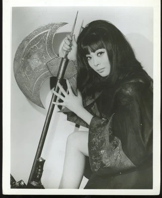 TSAI CHIN in The FACE of FU MANCHU Original 1965 Fierce Keybook Glamour Still vv - Image 1 of 2