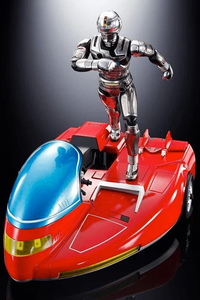 CHOGOKIN SPACE SHERIFF GAVAN & SAIBARIAN ACTION FIGURE SET BY BANDAI TAMASHII - Image 1 of 4