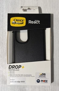 OtterBox React Series Case for Motorola Edge (2022) - Black - Picture 1 of 1