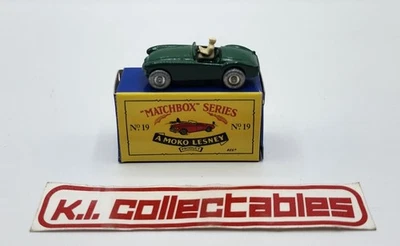 1992 Matchbox Originals A Moko Lesney No. 19 Green MG Midget TD LE Series II - Image 1 of 3