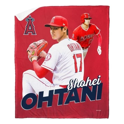 Shohei Ohtani Fleece Blanket SGA 4/19/2019 Los Angeles Angels MLB 48” X 56”  - Image 1 of 4