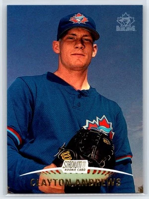 1999 Topps Stadium Club Clayton Andrews Rookie Toronto Blue Jays RC #147 - Image 1 of 2