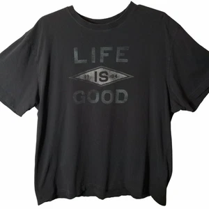Life Is Good Mens Graphic T Shirt 1994 Edition Gray Distressed XL Extra Large - Picture 1 of 12