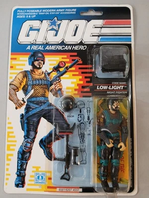 1990 Hasbro GI Joe LOW-LIGHT Poseable Action Figure Factory SEALED Blister Pack - Image 1 of 4