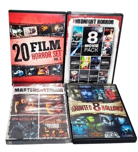 40 Horrorfilme DVD Lot - Master of Terror Sealed + Haunted + 8 Hallows - Bild 1 von 23