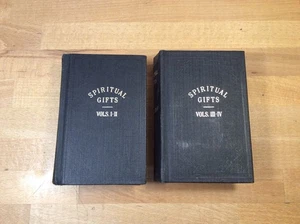 Spiritual Gifts, 2 Hardcover Book Set, Volumes 1-4, Ellen White - Imagen 1 de 15