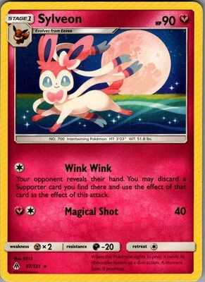 Sylveon Rare SM - Forbidden Light 87/131 LP - Image 1 of 2