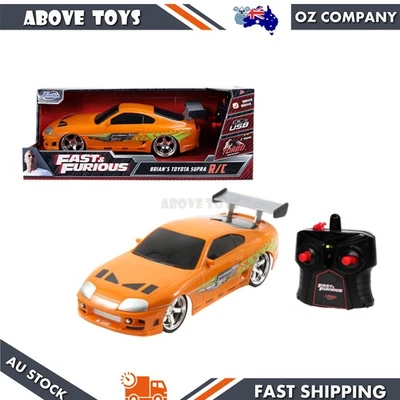 Jada 1:16 Scale Fast & Furious 1995 Toyota Supra Remote Control Car Model - Image 1 of 4