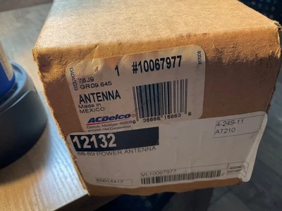 1988-1989 Corvette C4 Power Antenna Assembly OEM Original GM  - Image 1 of 4