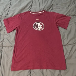 Nike Florida State Seminoles FSU Red Shirt Adult Women XL Athletic Cut FSU - Picture 1 of 5