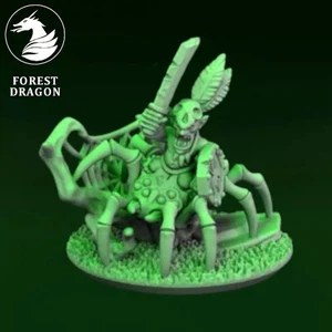 Orks und Goblins - Goblinhäuptling auf Spinne - Bild 1 von 1