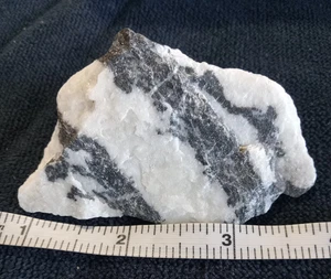 Zebra Stone From North America For Rock Mineral Collection Lapidary Cabbing - Picture 1 of 1