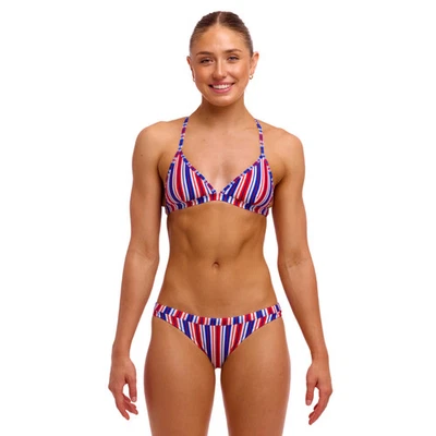 Funkita Women's I Want You Tri Top Bikini Two Piece Swimwear - Women's Swimsuit - Bild 1 von 4