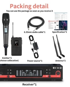  Ew100G3 Professional Single Smk9000 Mic Plus Bodypack Microphone System.  - Picture 1 of 6