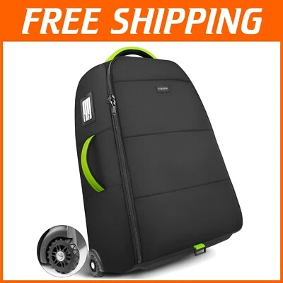 Bolsa de viaje acolchada para cochecito con ruedas para Nuna - Diseño amigable con el aeropuerto Foto 1 de 4