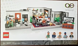 LEGO Icons 10291 Queer Eye The Fab 5 Loft Apartment Flat creased box - Picture 1 of 5