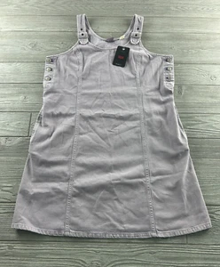 Levis Denim Dress Purple Adjustable Straps Sleeveless Denim Large MSRP $69.50 - Picture 1 of 10