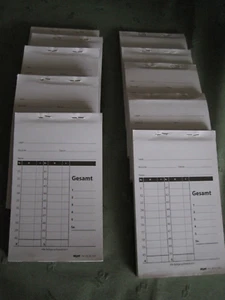 Sigel KC620 Kassenblock mit Additionsblatt, 10 Stück a 2 x 50 Blatt, 10 x 16,5cm - Bild 1 von 3