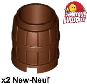 Lego 2X Container Barrel 2X2X2 Brown/Reddish Brown 2489 New - Picture 1 of 1