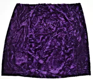 Millau Womens Mini Short Skirt Below Knee Velvet Lined Purple Size Small NWT - Picture 1 of 2