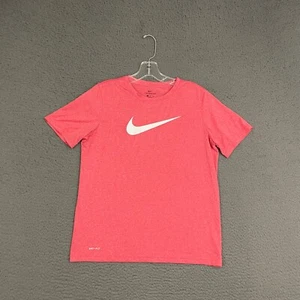 Nike T-Shirt Boys XL Red Dri-FIT Activewear Workout Gym Sports - Picture 1 of 7