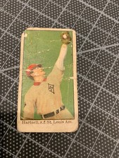 1909 AMERICAN CARAMEL E-90 ROY HARTZELL ST. LOUIS BASEBALL CARD P/F JP