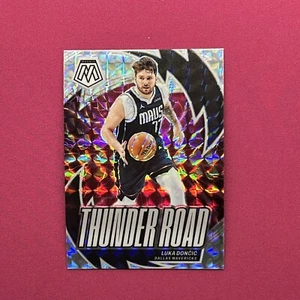 2023-24 Panini Mosaic #20 Luka Doncic Dallas Mavericks Thunder Road Silver Prizm - Picture 1 of 6