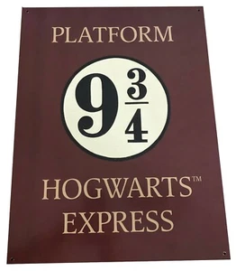 Harry Potter Officially Licensed 16x12.5in Metal Posters: Set of all 4! - Picture 1 of 4