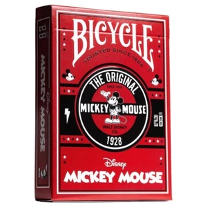 Bicycle Classic Mickey Mouse Red Playing Cards Creative Card Game 2-6 Players