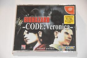 BIOHAZARD CODE VERONICA 2000 Sega Dreamcast Japan Only NTSC-J vintage Video Game