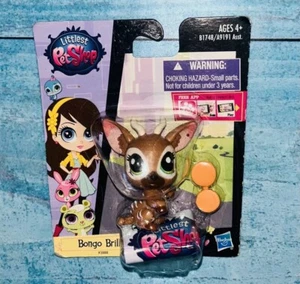 Figuras de juguete Littlest Pet Shop Hasbro Gazelle Bongo Brill #3888 LPS NUEVAS EN CAJA - Imagen 1 de 2