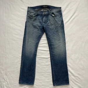 Pantalones de mezclilla Madison Park Collective 38 millas para hombre pierna recta azul talla 38 - Imagen 1 de 7