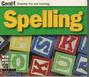 SNAP! Spelling (2003 Topics) CD-ROM Software - Picture 1 of 2