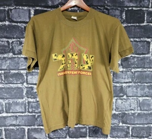 VTG.ORG ISRAEL DEFENSE FORCES Military Forces T-Shirt Sz Large - Picture 1 of 7