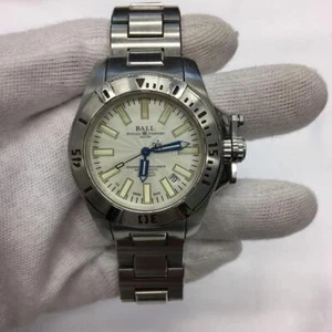 Ball DM1016A Automatic Winding White Dial Date Men's Watch - Picture 1 of 8