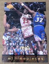 Michael Jordan 1997-98 Upper Deck MJ Timepieces Die-Cut #d 10/23