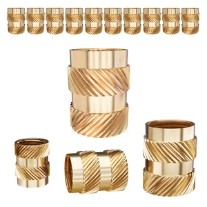 5/10x Gewindeeinsatz Gewindeeinsätze Einpressmuttern M3 M4 M5 Einpressgewinde 3D - Bild 1 von 14
