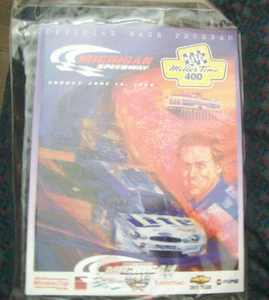 1998 Michigan Speedway Official Race Program Miller Time 400 Sunday June 14 1998 - Picture 1 of 2