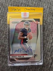 MICHAEL PENIX JR 2024 Prizm Silver Auto #378 RC Rookie Autograph Panini Sealed - Picture 1 of 2