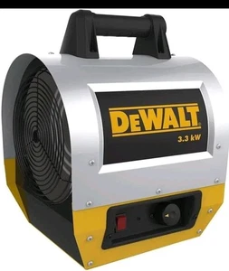 NEW Dewalt DXH330 3.3 kW 240V Forced Air Electric Construction Jobsite Heater - Picture 1 of 3