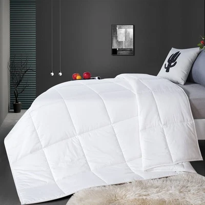 YOUR MOON Luxurious All Season Wool Comforter King Size, 100% Natural Austral... - Image 1 of 4