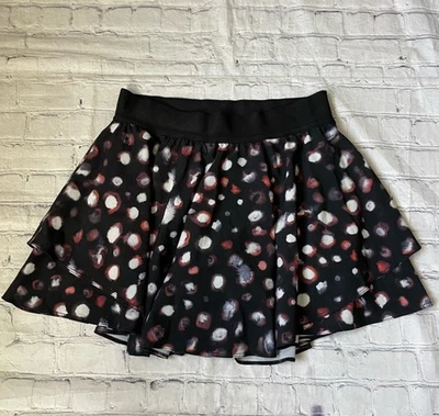 Lululemon Haze Dot Inverse Orange Multi Court Rival High-Rise Skirt - Image 1 of 4