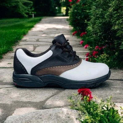 FOOTJOY GreenJoy 高尔夫鞋男式 7.5 软钉鞋 45402 — 第 1/4 张图片