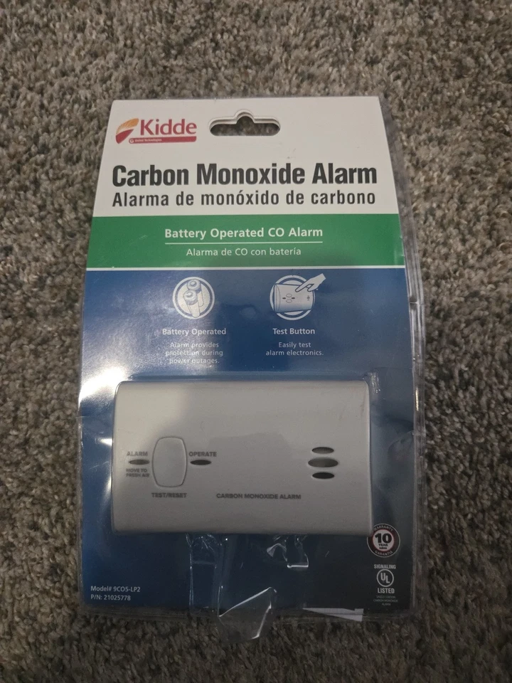 Alarma de monóxido de carbono Kidde Foto 1 de 1