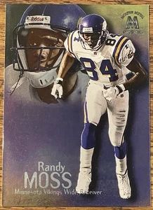 Randy Moss 2000 SkyBox Molten Metal Card #100 Minnesota Vikings HOF Free Ship - Picture 1 of 3
