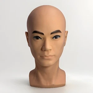 Male Mannequin Head Model Wig/hat Display - Picture 1 of 3