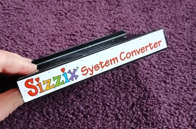 Sizzix ~ SYSTEM CONVERTER ~ for Cutting Sizzlits Dies w/ Red Original Machine - Image 1 of 4