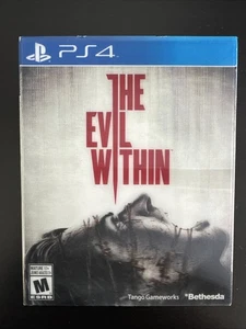 The Evil Within (Sony PlayStation 4, PS4, 2014) With SLIPCOVER - Picture 1 of 3