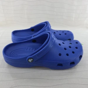Crocs Unisex klassisch blau leichte Clogs Schuhe 10001-4KZ Größe 9 Herren 11 Damen NEU - Bild 1 von 9